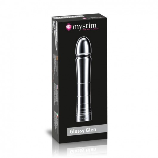 Фаллоимитатор для электростимуляции Glossy Glen Dildo - 14 см. - MyStim - купить с доставкой в Копейске
