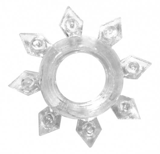 Прозрачное эрекционное кольцо Rings Gear - Lola Games - в Копейске купить с доставкой
