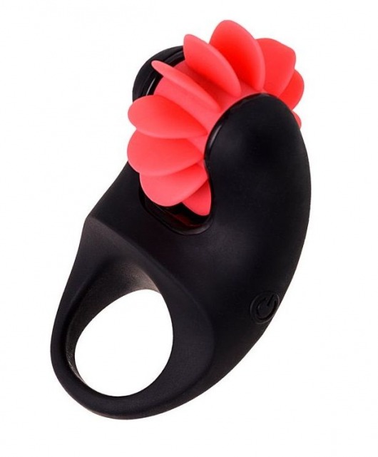 Чёрно-красное эрекционное виброкольцо Erotist - Erotist Adult Toys - в Копейске купить с доставкой