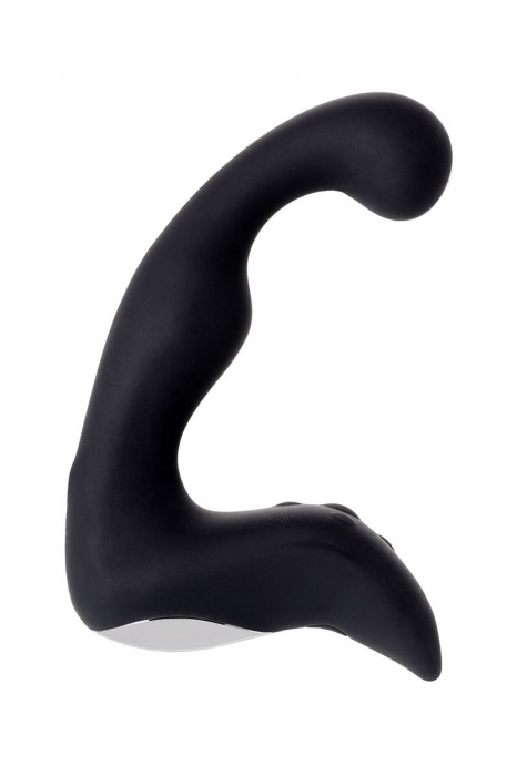 Чёрный изогнутый вибростимулятор простаты Erotist - Erotist Adult Toys - в Копейске купить с доставкой
