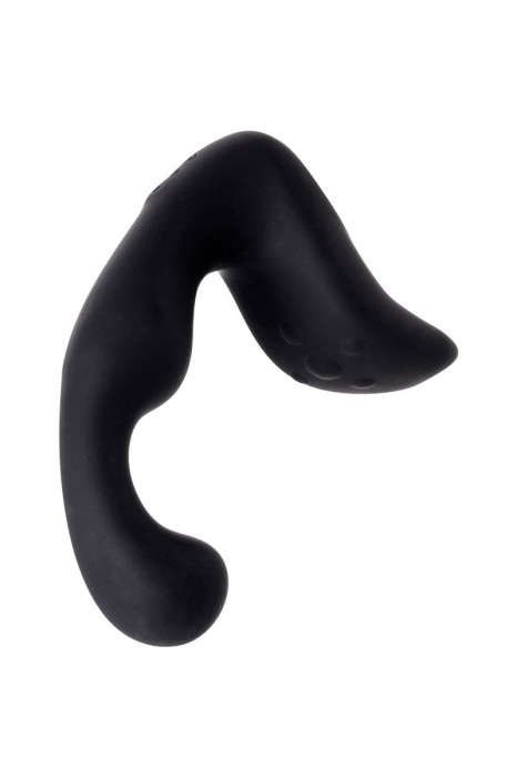 Чёрный изогнутый вибростимулятор простаты Erotist - Erotist Adult Toys - в Копейске купить с доставкой