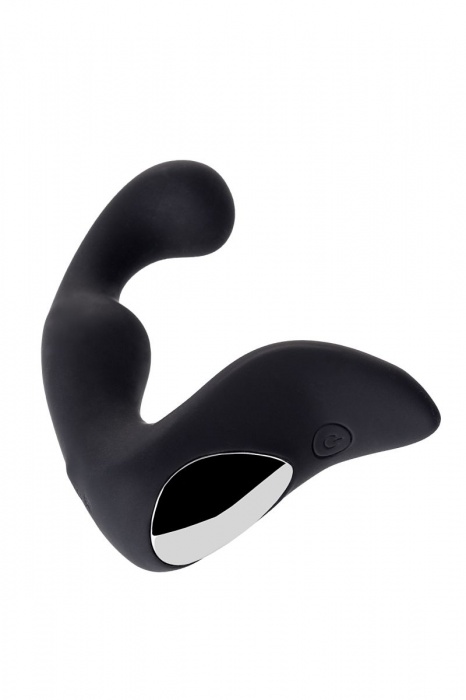 Чёрный изогнутый вибростимулятор простаты Erotist - Erotist Adult Toys - в Копейске купить с доставкой