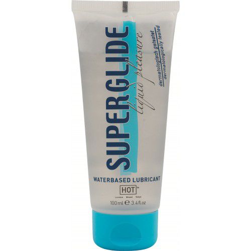 Интимная смазка на водной основе Superglide - 100 мл. - HOT - купить с доставкой в Копейске