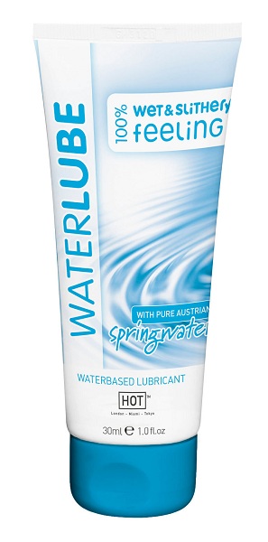 Гель-смазка на основе чистой родниковой воды WaterLube - 30 мл. - HOT - купить с доставкой в Копейске