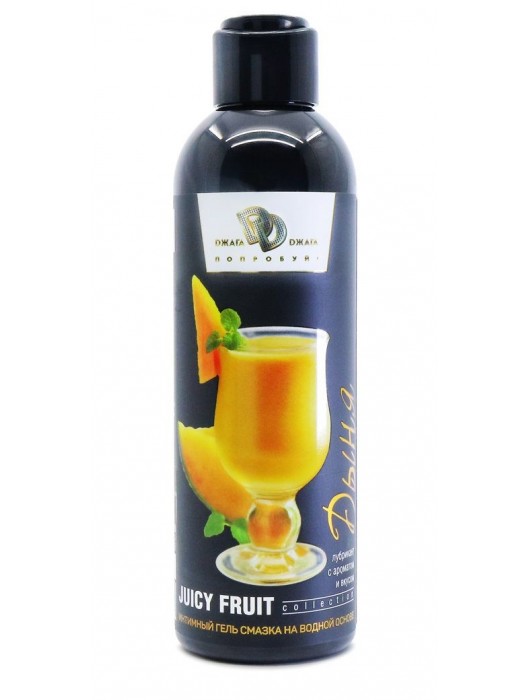 Интимный гель на водной основе JUICY FRUIT с ароматом дыни - 200 мл. - БиоМед - купить с доставкой в Копейске
