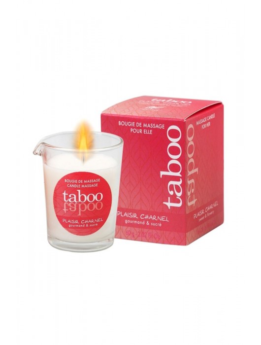 Массажное аромамасло с афродизиаками для женщин RUF Taboo Plaisir charnel - 60 гр. - RUF - купить с доставкой в Копейске