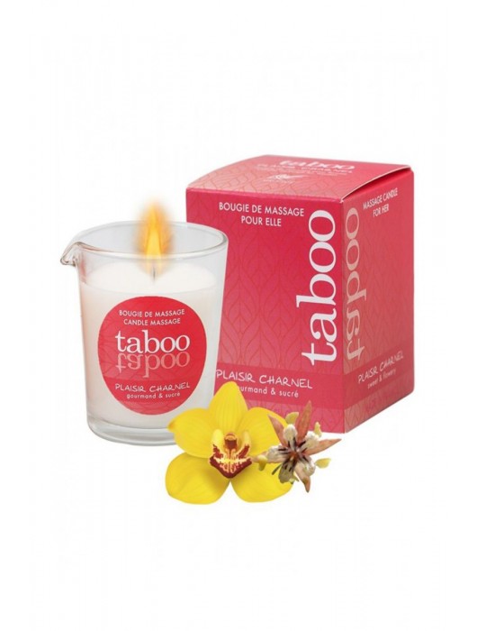 Массажное аромамасло с афродизиаками для женщин RUF Taboo Plaisir charnel - 60 гр. - RUF - купить с доставкой в Копейске