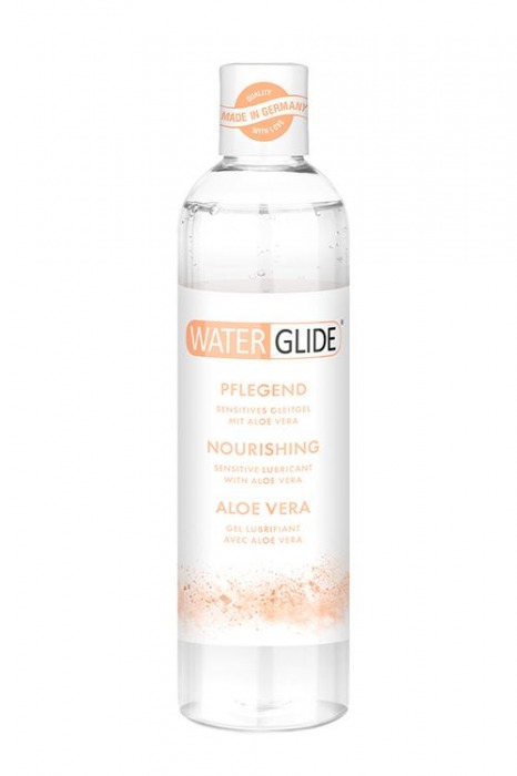 Лубрикант на водной основе с алоэ вера NOURISHING - 300 мл. - Waterglide - купить с доставкой в Копейске