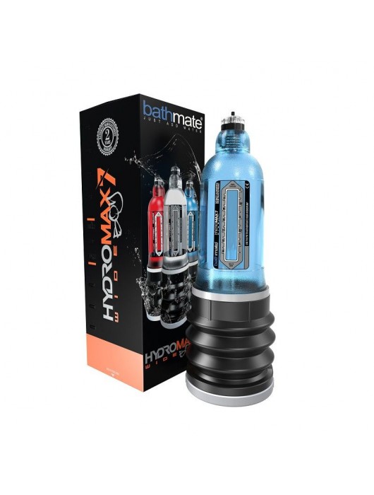 Синяя гидропомпа HydroMAX7 Wide Boy - Bathmate - в Копейске купить с доставкой