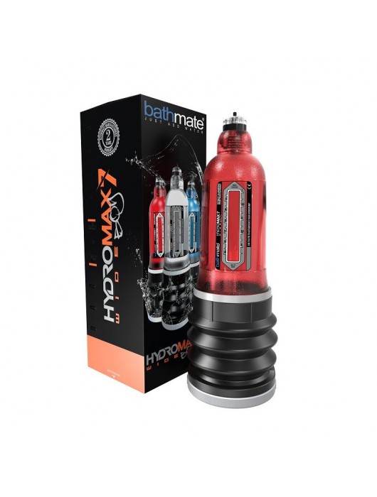 Красная гидропомпа HydroMAX7 Wide Boy - Bathmate - в Копейске купить с доставкой