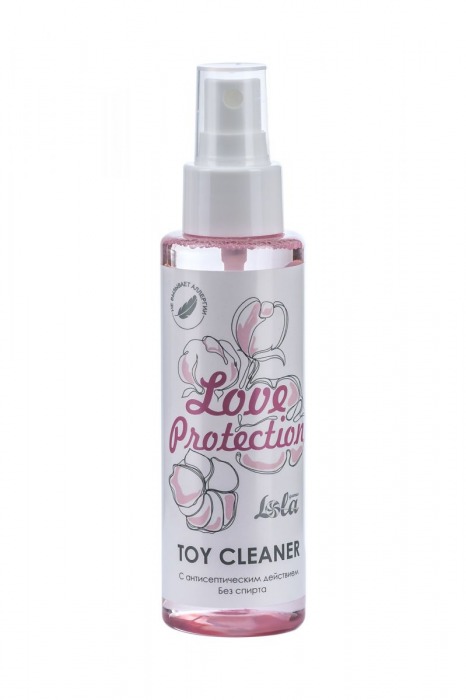 Гигиенический антисептический лосьон Toy cleaner - 110 мл. - Lola Games - купить с доставкой в Копейске