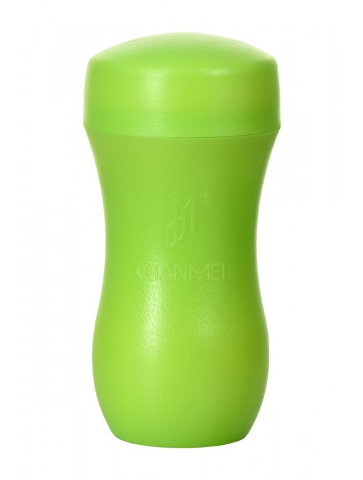 Мастурбатор-вагина A-Toys в зеленой колбе - A-toys - в Копейске купить с доставкой