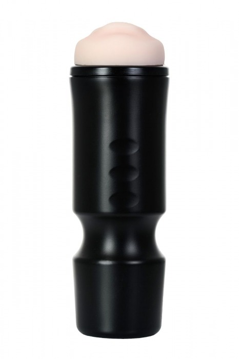 Мастурбатор-ротик A-Toys в черной колбе - A-toys - в Копейске купить с доставкой