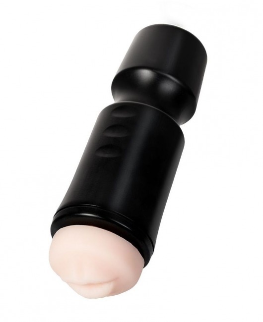 Мастурбатор-ротик A-Toys в черной колбе - A-toys - в Копейске купить с доставкой