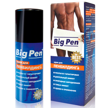 Крем Big Pen для увеличения полового члена - 50 гр. - Биоритм - в Копейске купить с доставкой