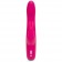 Розовый перезаряжаемый вибратор Rabbit Slimline Curve Rechargeable - 24 см. - Happy Rabbit купить в Копейске с доставкой в Orgasmix.ru Розовый перезаряжаемый вибратор Rabbit Slimline Curve Rechargeable - 24 см. - Happy Rabbit