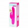 Розовый перезаряжаемый вибратор Rabbit Slimline Curve Rechargeable - 24 см. - Happy Rabbit купить в Копейске с доставкой в Orgasmix.ru Розовый перезаряжаемый вибратор Rabbit Slimline Curve Rechargeable - 24 см. - Happy Rabbit