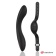 Черный вибратор с пультом-часами Anne s Desire Curve G-Spot Vibe Wireless Watchme - 20,5 см. - DreamLove купить в Копейске с доставкой в Orgasmix.ru Черный вибратор с пультом-часами Anne s Desire Curve G-Spot Vibe Wireless Watchme - 20,5 см. - DreamLove