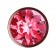 Пробка цвета розового золота с малиновым кристаллом Diamond Ruby Shine L - 8,3 см. - Lola Games - купить с доставкой в Копейске