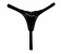 Черные лаковые трусики-стринги с бантиком - БДСМ Арсенал купить с доставкой Черные лаковые трусики-стринги с бантиком - БДСМ Арсенал купить с доставкой
