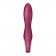 Малиновый вибромассажер для стимуляции G-точки Heated Thrill - 20,6 см. - Satisfyer купить в Копейске с доставкой в Orgasmix.ru Малиновый вибромассажер для стимуляции G-точки Heated Thrill - 20,6 см. - Satisfyer