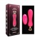 Розовый мини-вибратор Mini Vibrator с пультом ДУ - 12,5 см. - I-MOON купить в Копейске с доставкой в Orgasmix.ru Розовый мини-вибратор Mini Vibrator с пультом ДУ - 12,5 см. - I-MOON