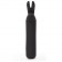 Черная вибропуля с ушками Rechargeable Rabbit Ears Bullet Vibrator - Happy Rabbit купить в Копейске с доставкой в Orgasmix.ru Черная вибропуля с ушками Rechargeable Rabbit Ears Bullet Vibrator - Happy Rabbit