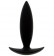Чёрная мини-пробка для анальной стимуляции BOOTYFUL ANAL PLUG XTRA SMALL BLACK - 9 см. - Dream Toys в Копейске Чёрная мини-пробка для анальной стимуляции BOOTYFUL ANAL PLUG XTRA SMALL BLACK - 9 см. - Dream Toys