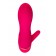 Розовый вибромассажёр с небольшим клиторальным отростком - 15 см. - A-toys купить в Копейске с доставкой в Orgasmix.ru Розовый вибромассажёр с небольшим клиторальным отростком - 15 см. - A-toys