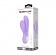 Сиреневый вибратор с клиторальным отростком Canrol - 17,1 см. - Baile купить в Копейске с доставкой в Orgasmix.ru Сиреневый вибратор с клиторальным отростком Canrol - 17,1 см. - Baile